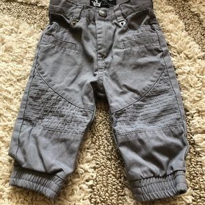Baby boys Moto pants